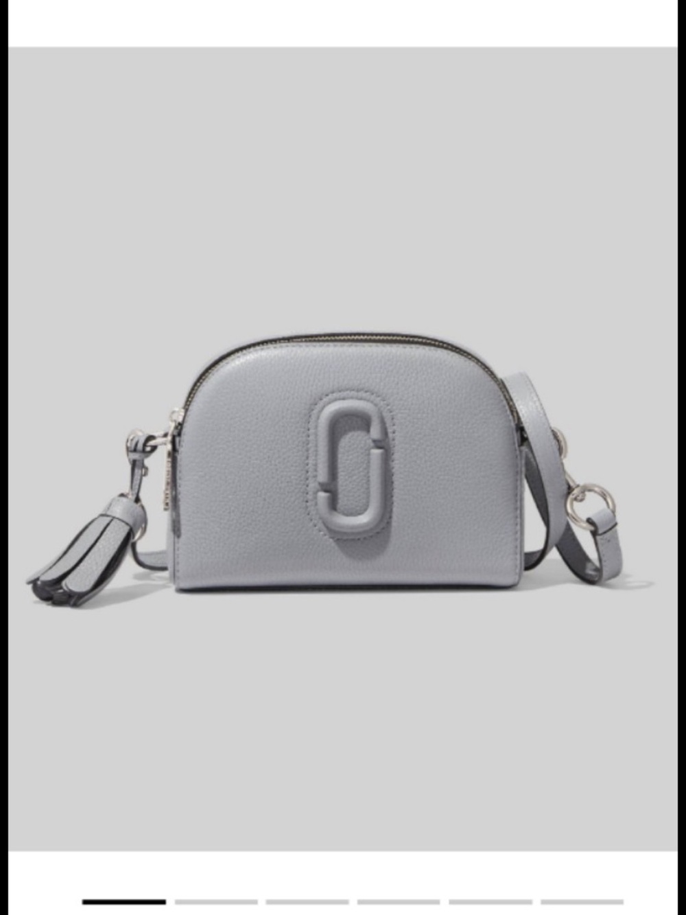 Marc Jacobs The Shutter Camera Bag in Light Gray